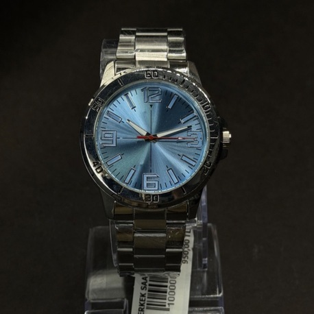 Mavi Kadranlı Analog Erkek Kol Saati