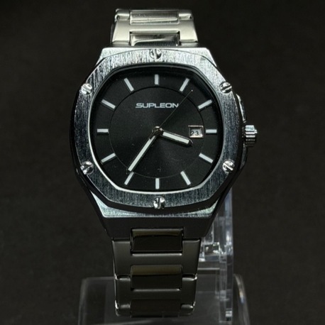 Kare Kasa Çelik Kordon Şık Erkek Kol Saati