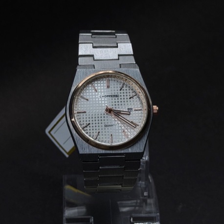 Rose Çerçeveli Modern Metal Kordon Saat