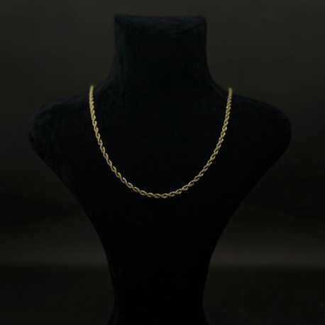 Altın Renk Burgu Zincir Kolye