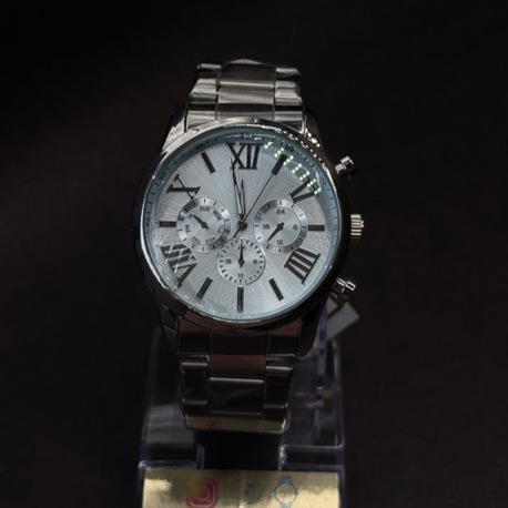 Klasik Tasarım Çelik Kordon Erkek Saati