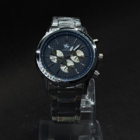 Yuvarlak Kasa Çok Göstergeli Analog Erkek Saati