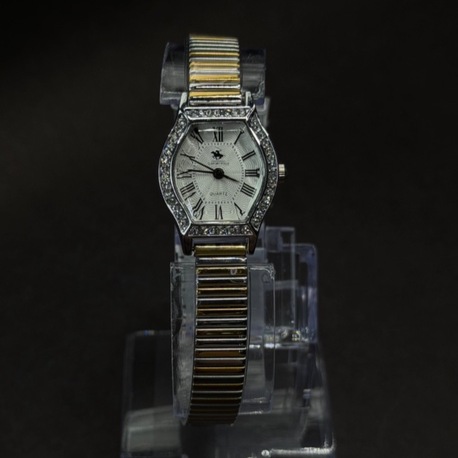 Roma Rakamlı Taşlı Çerçeve Kadın Kol Saati