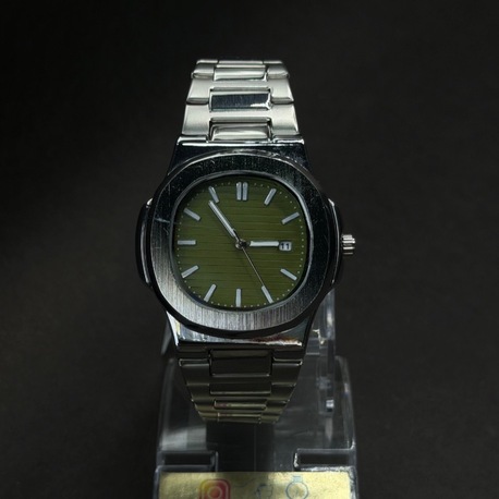 Kare Kasa Analog Erkek Saati Çelik Kordon