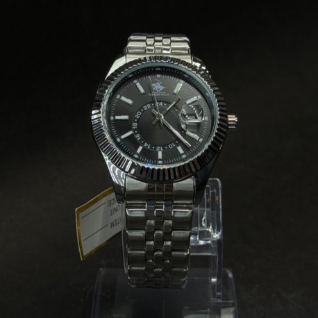 Klasik Tasarımlı Metal Bilezikli Kol Saati