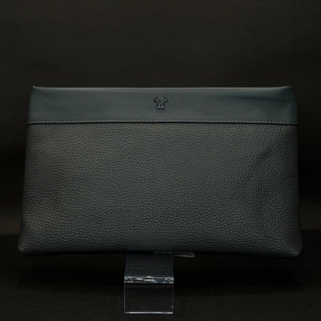 Antrasit Ton Hakiki Deri Erkek Cüzdan